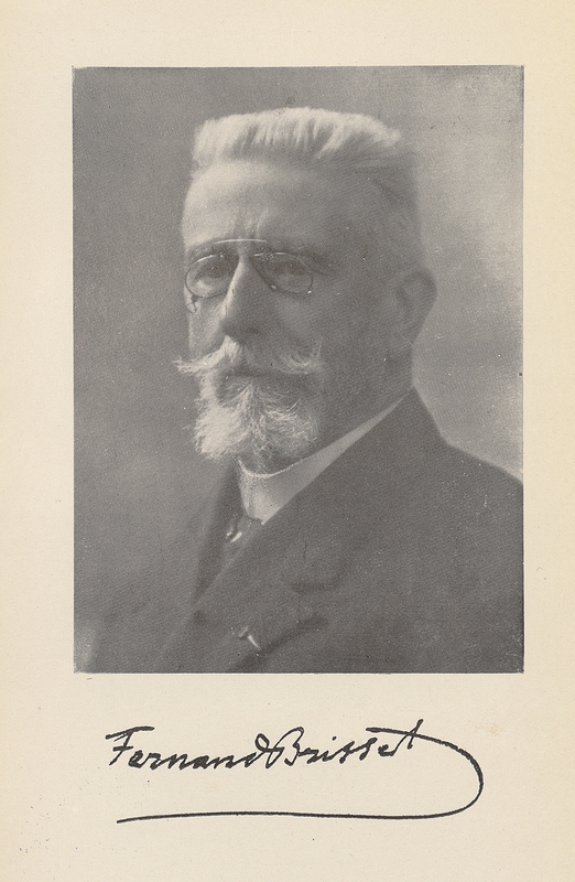 Ritratto di Fernand Brisset, in "Petrarque à Laure: les sonnets. Traduction nouvelle rythmée, préface du prof. Augusto de Benedetti" Ritratto di Fernand Brisset, in "Petrarque à Laure: les sonnets. Traduction nouvelle rythmée, préface du prof. Augusto de Benedetti"