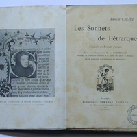 Les Sonnets de Petrarque : traduits en Sonnets francais / Ernest Cabade ; avec une preface de M. de Treverret